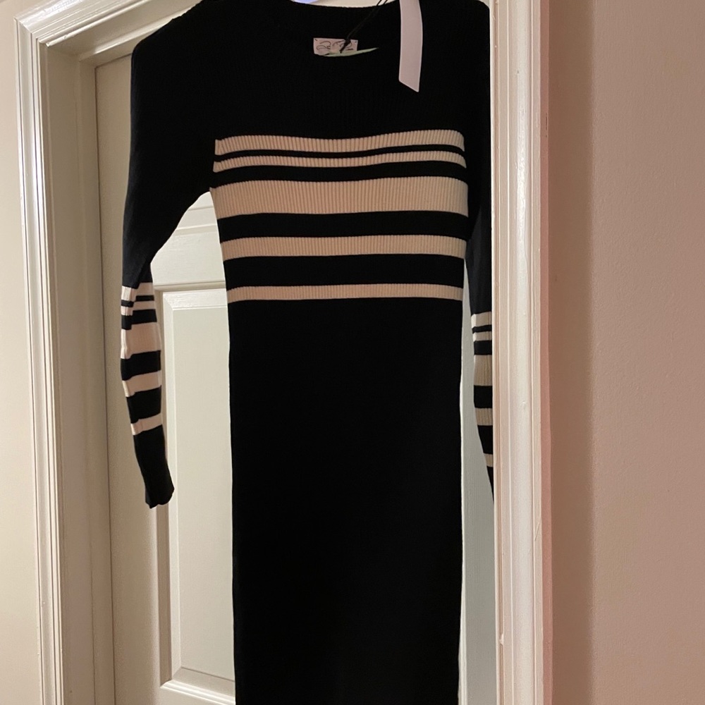 Feel the piece tierre jacobs fitted knit dress